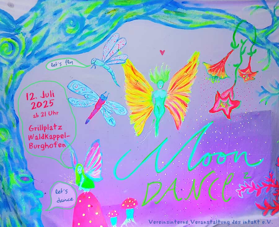 Moondance Plakat Juli 2025